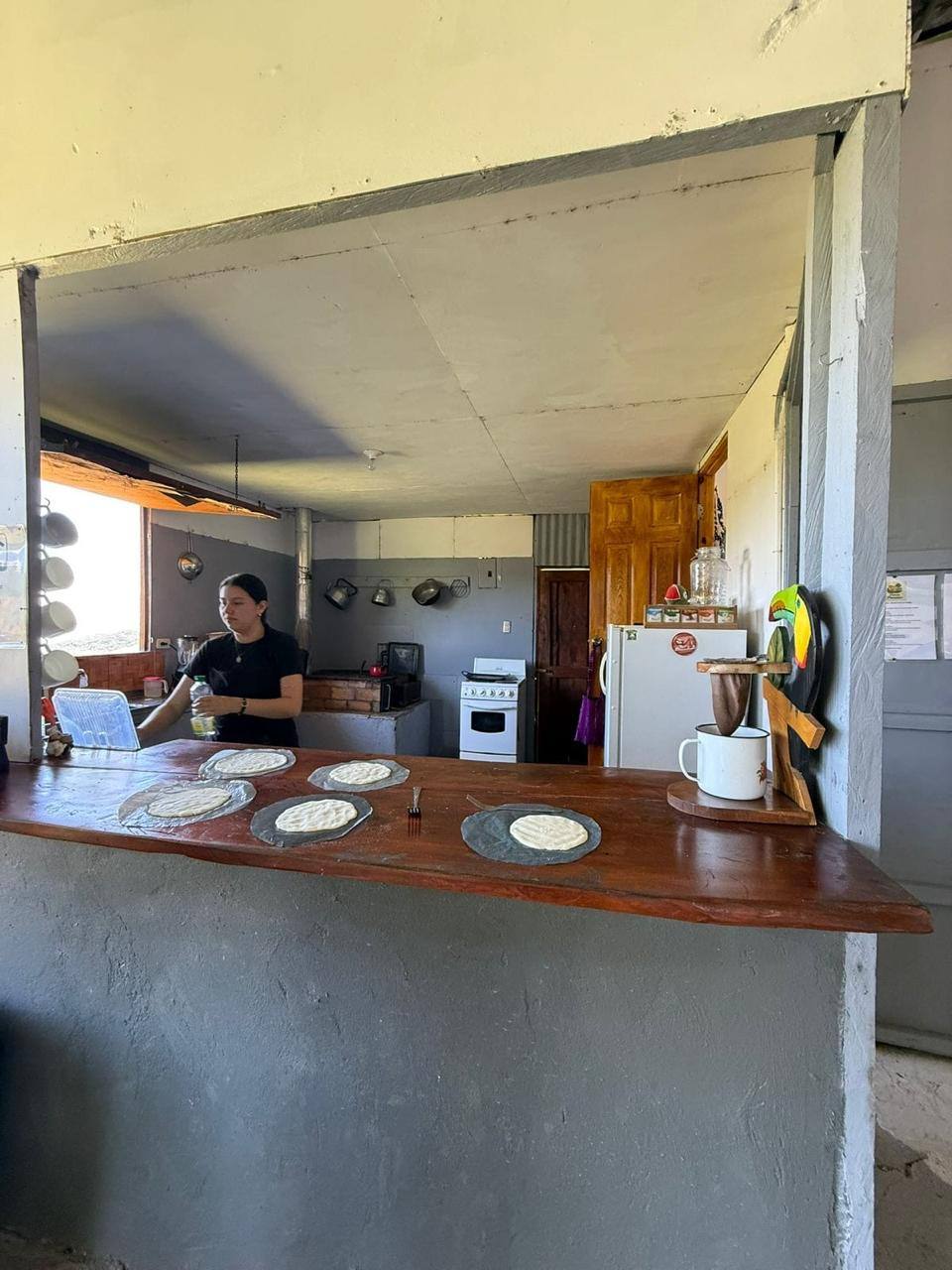 Preparing traditional handmade tortillas on a Costa Rican food tour